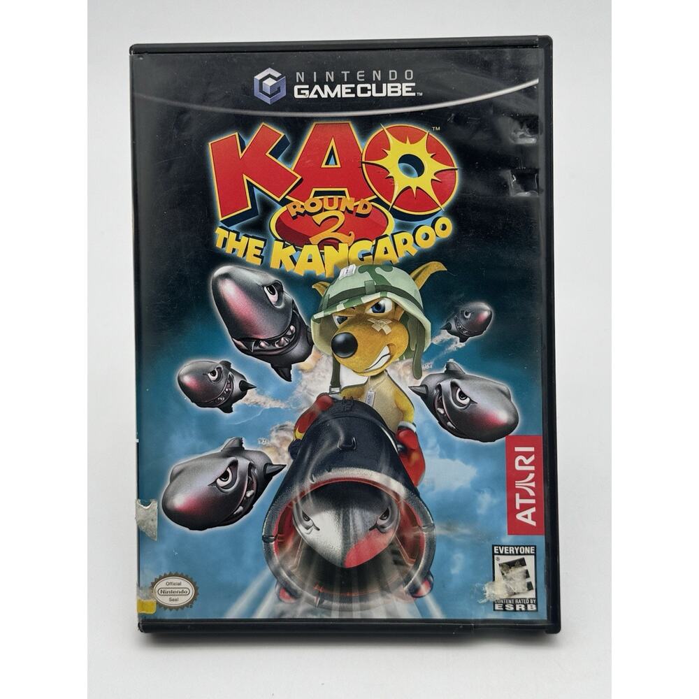 Kao the Kangaroo: Round 2 (Nintendo GameCube, 2006) No Manual